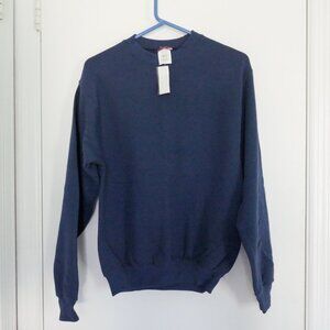NWT unisex blue sweatshirt size L
